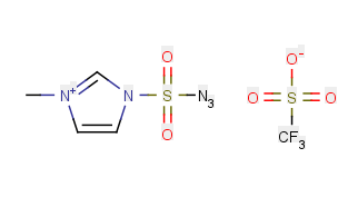 1-(azidosulfonyl)-3-methyl-1H-imidazol-3-ium triflate   