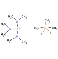 Hexamethylguanidinium difluorotrimethylsiliconate