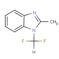 1-Difluoromethyl-2-methyl-benzimidazole
