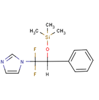 1-(1,1-Difluoro-2-phenyl-2-trimethylsiloxy-ethyl)-imidazole