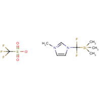 1-Trimethylsilyl-difluoromethyl-3-methylimidazolium triflate