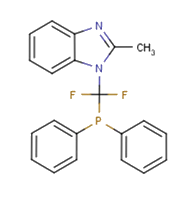 2-Methyl-benzimidazol-1-yl-difluoromethyl-diphenylphosphine