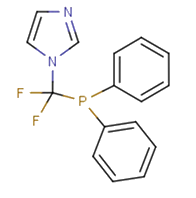 Imidazol-1-yl-difluoromethyl-diphenylphosphine