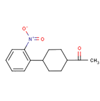 1-[4-(2-Nitrophenyl)cyclohexyl]ethan-1-one