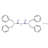 N1,N1,N5,N5-tetrakis(benzyl)-biguanide hydrochloride