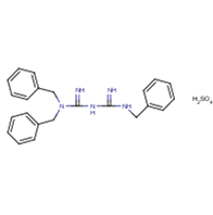 N1,N1,N5-tris(benzyl)-biguanide sulfate