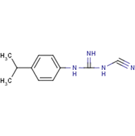 1-cyano-3-[4-(propan-2-yl)phenyl]guanidine