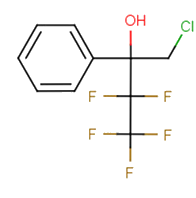 1-Chloro-3,3,4,4,4-pentafluoro-2-phenylbutan-2-ol