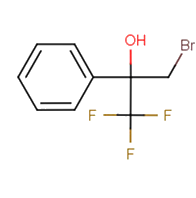 3-Bromo-1,1,1-trifluoro-2-phenylpropan-2-ol