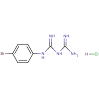 N-(4-bromophenyl)-1-biguanide hydrochloride