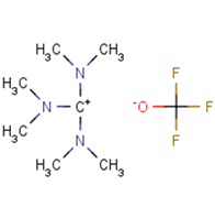 Hexamethylguanidinium trifluoromethanolate