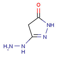 3-hydrazinyl-4,5-dihydro-1H-pyrazol-5-one
