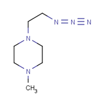 1-(2-azidoethyl)-4-methylpiperazine