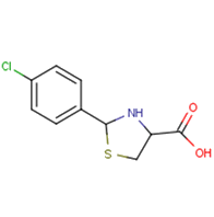 2-(4-chlorophenyl)-1,3-thiazolidine-4-carboxylicacid