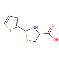 2-(thiophen-2-yl)-1,3-thiazolidine-4-carboxylic acid