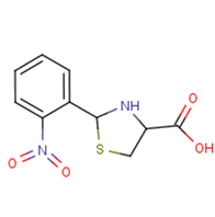 2-(2-nitrophenyl)-1,3-thiazolidine-4-carboxylic acid