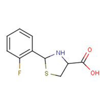 2-(2-fluorophenyl)-1,3-thiazolidine-4-carboxylic acid