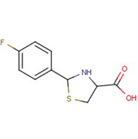 2-(4-fluorophenyl)-1,3-thiazolidine-4-carboxylic acid