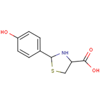 2-(4-hydroxyphenyl)-1,3-thiazolidine-4-carboxylic acid