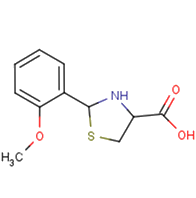 2-(2-methoxyphenyl)-1,3-thiazolidine-4-carboxylic acid