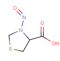 3-nitroso-1,3-thiazolidine-4-carboxylic acid