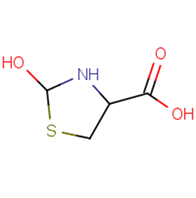 2-hydroxy-1,3-thiazolidine-4-carboxylic acid