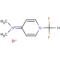 1-Difluoromethyl-4-(dimethylamino)pyridinium bromide