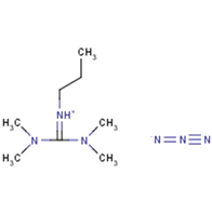 N,N,N',N'-tetramethyl, N''-propylguanidine azide