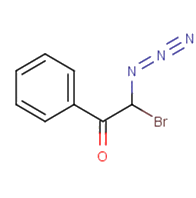 2-azido-2-bromo-1-phenylethan-1-one