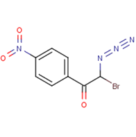 2-azido-2-bromo-1-(4-nitrophenyl)ethan-1-one
