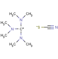 Hexamethylguanidinium thyocyanate