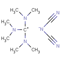 Hexamethylguanidinium dicyanoamide