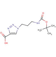 1-[3-(tert-butoxycarbonylamino)propyl]triazole-4-carboxylic acid