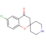 6-chlorospiro[chroman-2,4'-piperidine]-4-one boxylate; HCL salt