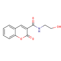 N-(2-hydroxyethyl)-2-oxo-chromene-3-carboxamide