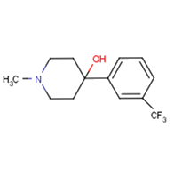 1-methyl-4-[3-(trifluoromethyl)phenyl]piperidin-4- ol