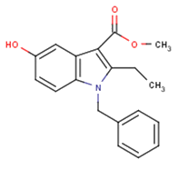 methyl 1-benzyl-2-ethyl-5-hydroxy-1H-indole-3- carboxylate