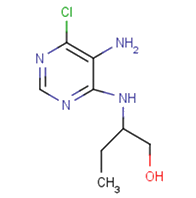 2-[(5-amino-6-chloropyrimidin-4-yl)amino]butan-1-ol
