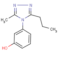 3-(3-methyl-5-propyl-4H-1,2,4-triazol-4-yl)phenol