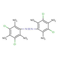 Bis(3,5-dichloro-2,4,6-trinitrophenyl)-diazene