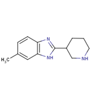 6-methyl-2-(piperidin-3-yl)-1H-1,3-benzodiazole