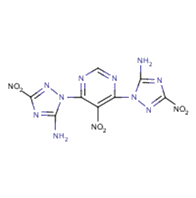 1,1'-(5-nitro-4,6-pyrimidinediyl)bis[3-nitro-5-amino-1H-1,2,4-triazole]