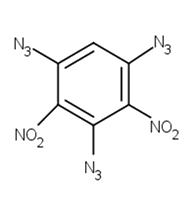 1,3,5-Triazido-2,4-dinitro-benzene