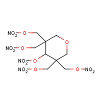3,3,5,5(4H,6H)-Tetramethanol-4-hydroxy-2H-pyran pentanitrate