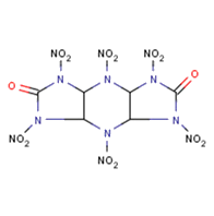 Octahydro-1,3,4,5,7,8-hexanitro-diimidazo[4,5-b:4',5'-e]pyrazine-2,6(1H,3H)-dione