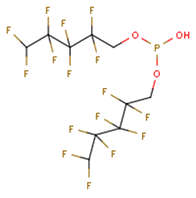 bis[(2,2,3,3,4,4,5,5- octafluoropentyl)oxy]phosphinous acid