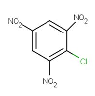 2,4,6-Trinitrochlorobenzene, wetted with min. 10% water