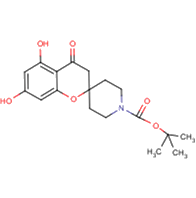 tert-butyl 5,7-dihydroxy-4-oxo-3,4-dihydrospiro[1-benzopyran-2,4'-piperidine]-1'-carboxylate
