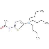 2-Acetamido-5-(tributylstannyl)-1,3-thiazole