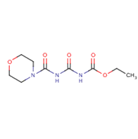 ethyl N-{[(morpholin-4- yl)carbonylamino]carbonyl}carbamate